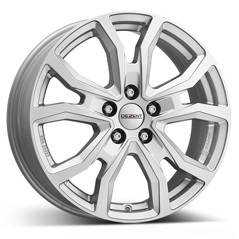 DEZENT TV silver 6.5x16 ET48 5/112