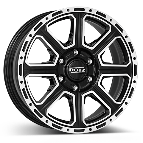 DOTZ 4x4 Kalahari dark 8x18 ET30 6/139.7
