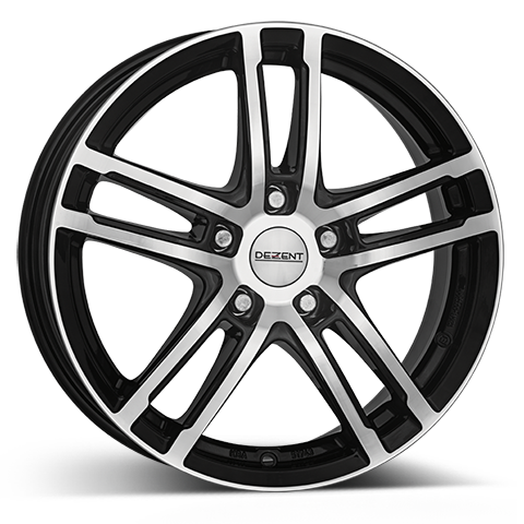 DEZENT TZ dark 6x16 ET43 5/112