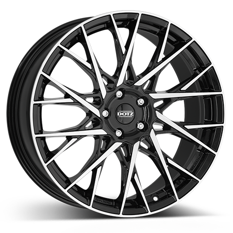 DOTZ Fuji dark 9 x 20 5x110 ET28 (xOFU0M8BP28)