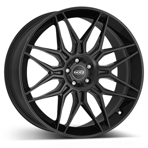 DOTZ LongBeach black 10.5x22 ET25 5/112